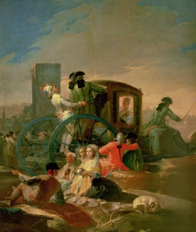 The Pottery Vendor by Francisco de Goya